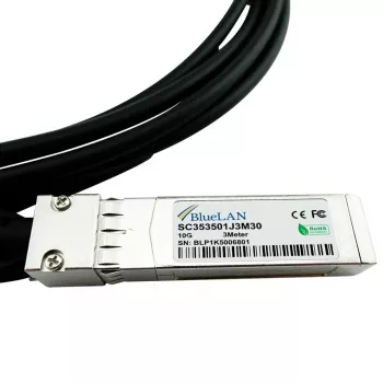 BlueOptics SFP-10G-DAC-0.5M-TL-BL kompatibilní BlueLAN DAC SFP+ kabel 0,5m