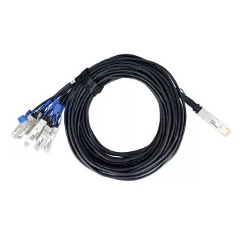 BlueOptics Dell EMC kompatibilní BlueLAN DAC 200GBASE-CR8 QSFP-DD na 8x SFP28 breakout kabel 3 m