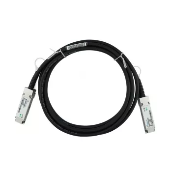 BlueOptics Ruckus E40G-QSFP-C-0301 kompatibilní BlueLAN DAC QSFP+ 40GbE 3 m pasivní twinaxový kabel