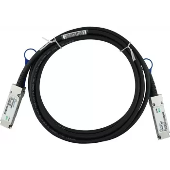 BLUEOPTICS kompatibilní GIGABYTE QSFP28-DAC-2M BlueLAN SC282801L2M30 QSFP28 Direct Attach kabel, 100GBASE-CR4, Infiniband EDR, 30AWG, 2 metry (QSFP28-DAC-2M-BL)