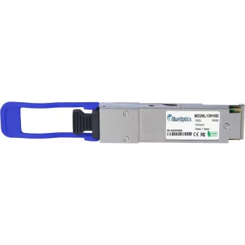 BLUEOPTICS Compatible Evertz Scorpion QSFP25G-SM-PSM4-LR-G-NFEC QSFP28 Transceiver, MPO/MTP Connector, 100GBASE-PSM4, Singlemode Fiber, 4xWDM, 10km, 0°C/+70°C, DDM