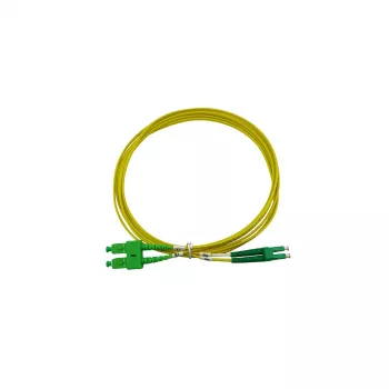 BlueOptics duplexní optický patch kabel LC-APC/SC-APC Singlemode OS2 2 metry
