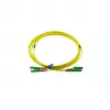BlueOptics duplexní optický patch kabel, E2000-APC/E2000-APC, jednovidový OS2, 10 m, zelené konektory