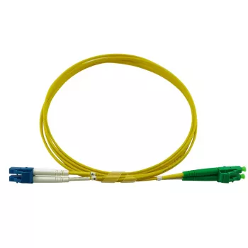 BlueOptics duplexní optický patch kabel LC-UPC/LC-APC jednovidový 7,5 metru