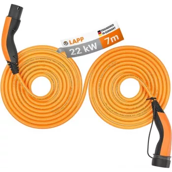 Lapp Mobility Type 2 Helix nabíjecí kabel 22 kW 7 m oranžový