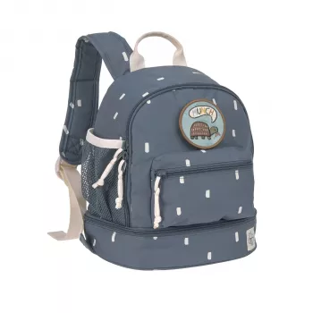 Lassig mini batoh Happy Prints navy