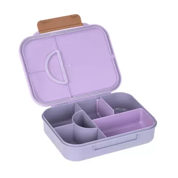 Bento box Lassig Bento 12100157012 Little Gang Heart Purple