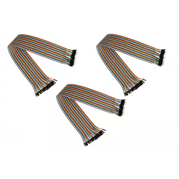 kabelmeister Jumper Wire 40-pin oddělitelné vodiče pro Arduino, Raspberry Pi atd., samec na samici