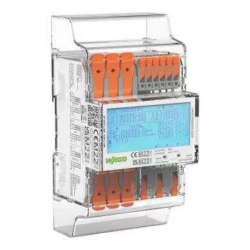 Digitální třífázový elektroměr WAGO 879-3020 4PS 65 A MID