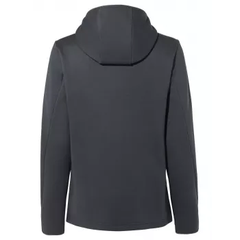 Dámská fleecová mikina s kapucí Vaude Idris Fleece Hoody, Phantom Black, velikost S