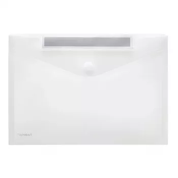 Kapsa s rejstříkem FolderSys 40161-04 DIN A4 na šířku, transparentní, 10 ks v balení