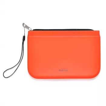 Kapsa na zip PHAT BAG FolderSys, silikonová, A6, červená (40486-80)