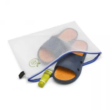Foldersys A4 zipová dokumentová taška transparentní PVC