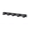 METZ CONNECT propojovací panel 19 inch, 1HE, 56 mm, RAL 9005 černá (130894-01-29-E)
