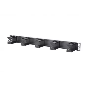 METZ CONNECT propojovací panel 19 inch, 1HE, 56 mm, RAL 9005 černá (130894-01-29-E)