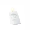 Svícen FIFTYEIGHT PRODUCTS FIFTYEIGHT Candle Snuggle CUDDLY malý bílý