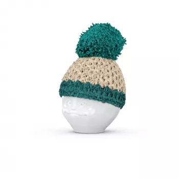Stojánek na vejce FIFTYEIGHT PRODUCTS Beanie ivory/emerald