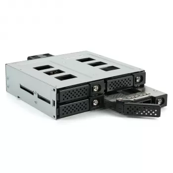 FANTEC MR-SA1242-12G SAS 12G & SATA 6G 1x5,25 inch pro 4x2,5 inch SSD/HDD černý (2521)
