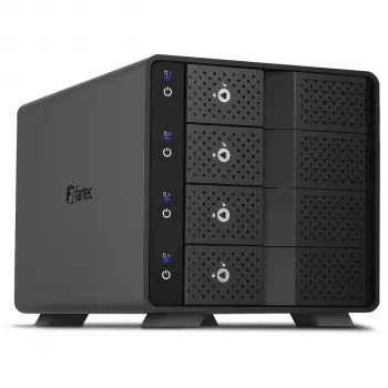 Fantec MB-X4U31 4-Bay 3,5 inch SATA USB 3.2 Gen 2 Type-C pouzdro na pevný disk (2528)