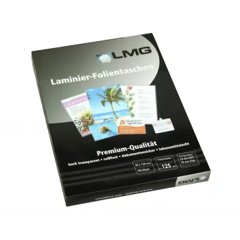 LMG laminovací fólie lesklé pro malý formát 100 ks