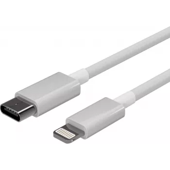 SHIVERPEAKS Flexline USB-C na Lightning nabíjecí kabel, PD, bílý, 1,5 m (FL31-13052)