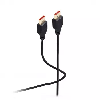 SHIVERPEAKS Flexline DisplayPort kabel 1.4, samec na samce, UHD 8K, extra tenký, černý, 1,0 m (FL31-69025)