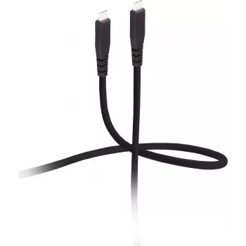 ShiverPeaks Flexline USB-C na USB-C kabel 3.2 Gen 2x2, TPE, 2,5 m, černý