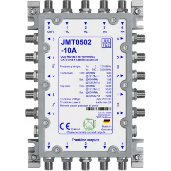 Jultec JMT0502-10A Passive Multi-Tap, 5 Trunk Lines, 2 Tap Outputs