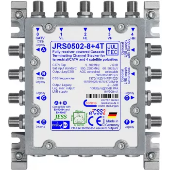 Jultec JRS0502-8+4T Single Cable Converter