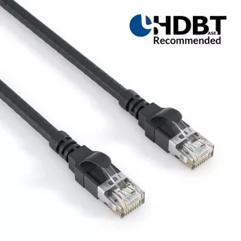 PureLink AVIT Media Series CAT 6a SFTP patch kabel RJ-45 (M) na RJ-45 (M) 25 m černý LSZH