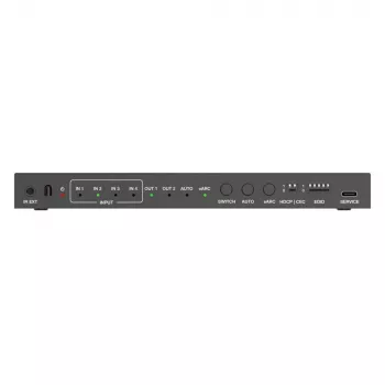 PureLink 4x1 HDMI 2.1 přepínač - 48Gbps - 8K 60Hz 4:2:0 12-bit Audio De-Embedding a KVM přepínač - 4 porty