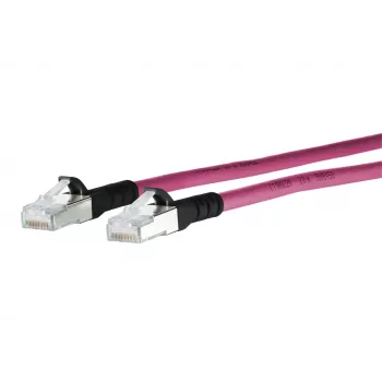 METZ CONNECT 1308453002-E Cat6a SF/UTP síťový patch kabel 3 m purpurový