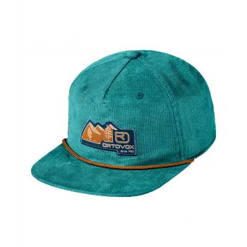 Kšiltovka Ortovox Vintage Badge - Pacific Green, velikost M