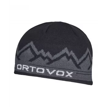 Čepice Ortovox Peak Beanie Black Raven