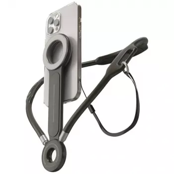 Magnetický držák na krk pro smartphony 4smarts POV - antracit