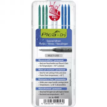 PICA-MARKER Pica DRY Refills Special - 8 tuh (grafit, červená, bílá) 2,8 mm