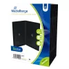 Obal na DVD MEDIARANGE Retail Pack Double - krabice na DVD - kapacita: 2 CD/DVD - černá (balení 5 ks)