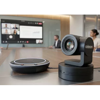 CELEXON VKS2040 videokonferenční sada - Full HD 1080p kamera, hlasitý telefon, dálkový ovladač