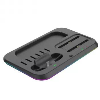 ready2gaming Nintendo Switch 2 nabíjecí dok - nabíječka 4 Joy-Con s LED indikátory, černá