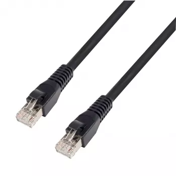 TTL 1812-HD-05 Cat.6a HDBaseT Patch Cable 0.5m Black