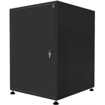 RESISTER 19 inch rozvaděč - zvýšená ochrana proti prachu - 15U - ocelová dvířka - 600x800mm - černý (99RRSJ1568BVT)