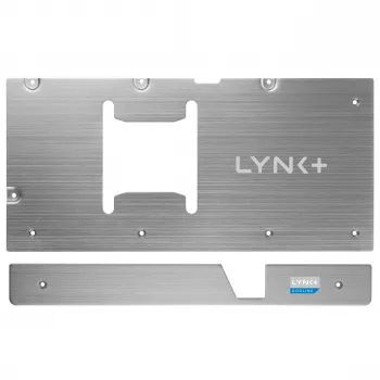 Sada desek LYNK+ 5090 Plate Kit, GPU backplate, Reference Design, stříbrná