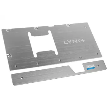 Sada desek LYNK+ 5090 Plate Kit Zotac Silver, GPU backplate pro modding RTX 5090