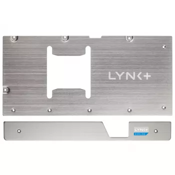 Sada desek LYNK+ 5090 Plate Kit Zotac Silver, GPU backplate pro modding RTX 5090