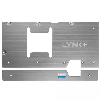 Sada desek LYNK+ 5090 Plate Kit, GPU backplate pro Palit/Gainward RTX 5090, stříbrná