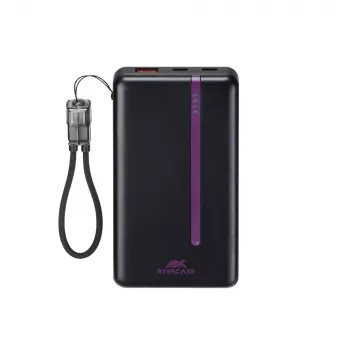 RIVACASE VA2311 Power Bank 10000 mAh 22,5W černá
