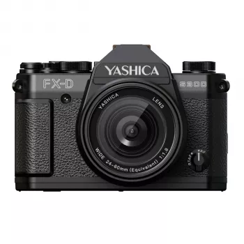 Yashica FX-D S300 Compact Digital Camera, 50 MP, 4K, Black
