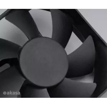 Skříňový ventilátor Akasa AK-181BK-S 80 mm černý - 20,21 dB