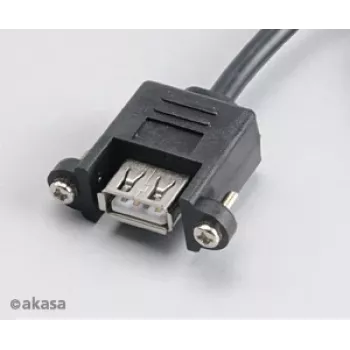 Akasa AK-CBUB06-60BK interní na externí USB 2.0 kabel, 60 cm, černý
