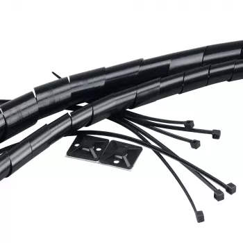 Akasa AK-TK-01BK sada pro organizaci kabelů - černá